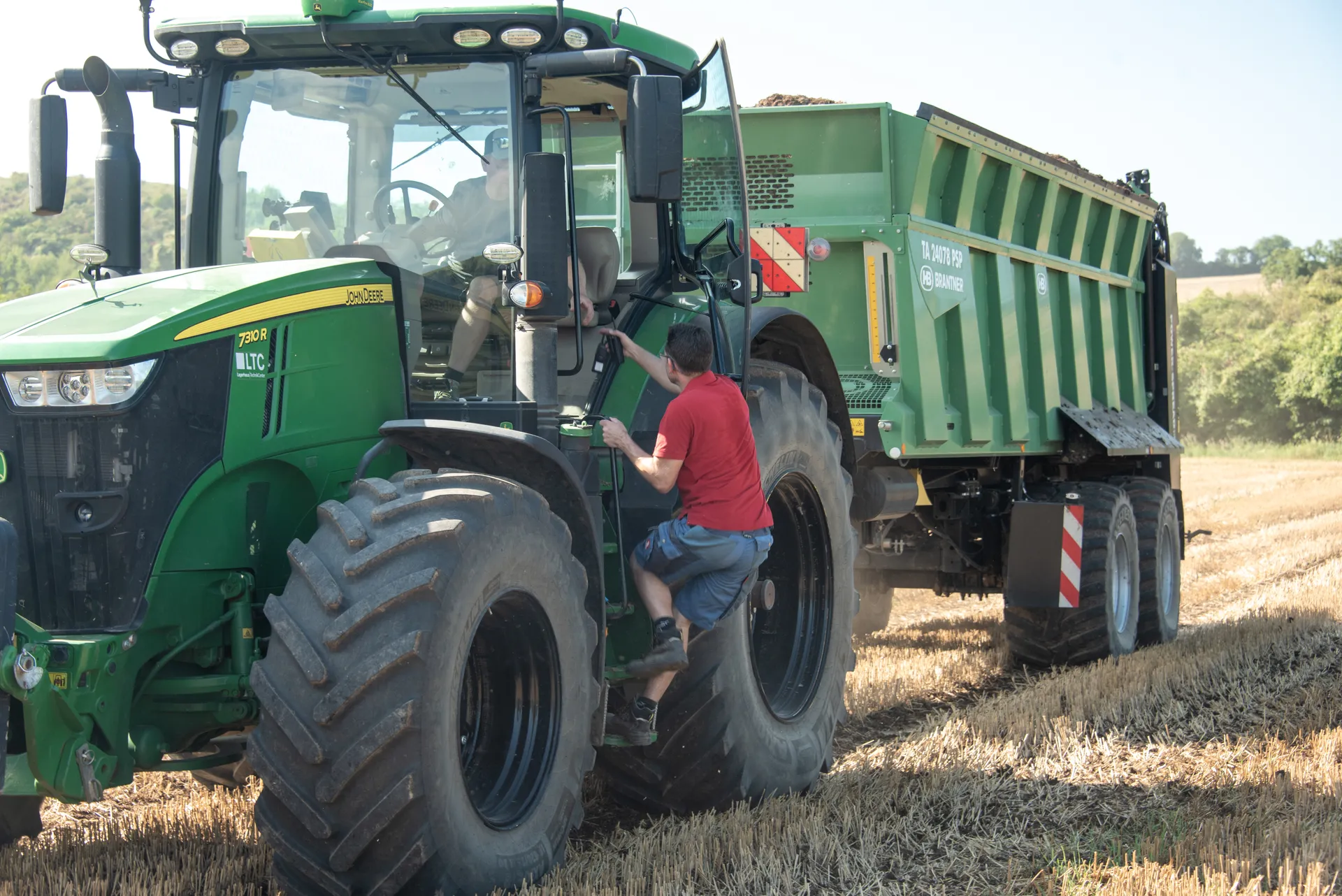 Brantner_Miststreuer_Streutest