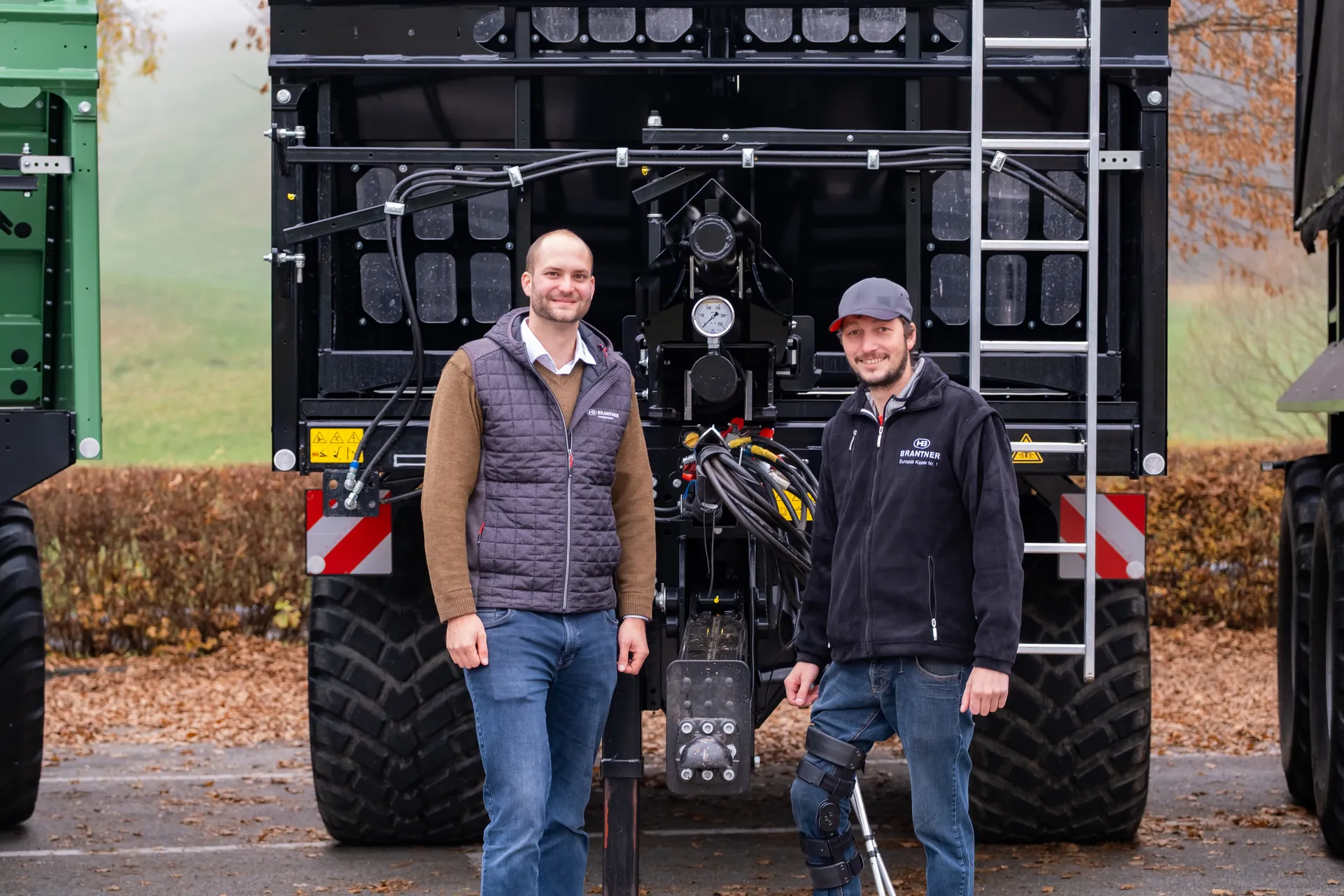 Brantner Fahrzeugübergabe Land und Technik Daniel Osterkorn, St. Aegidi