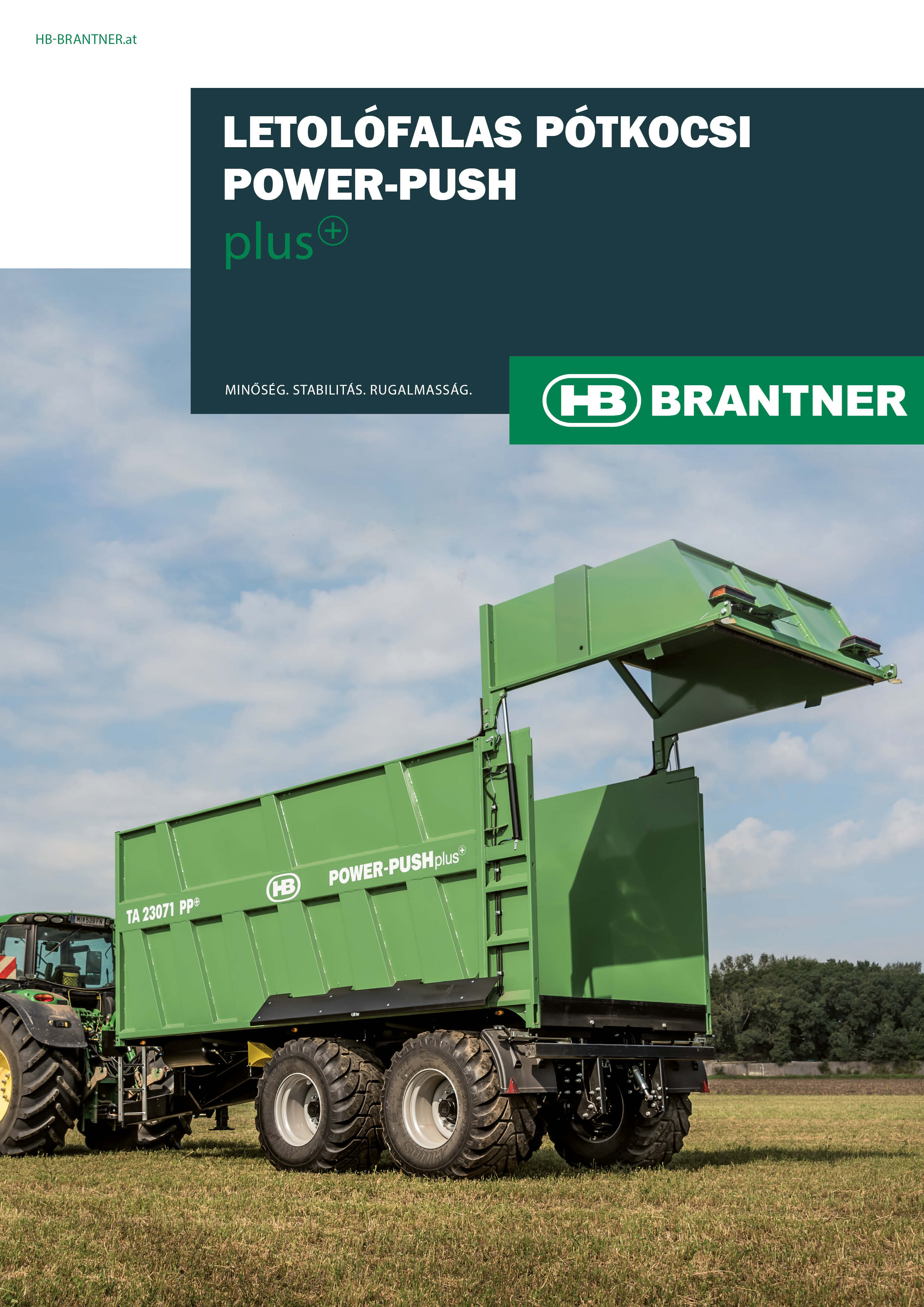 BRANTNER Letolókocsi POWER-PUSH plus+