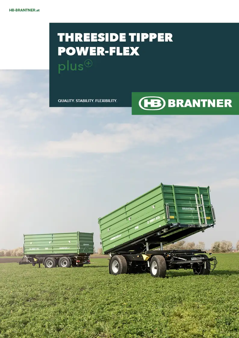 Benne basculante Brantner POWER-FLEX plus+