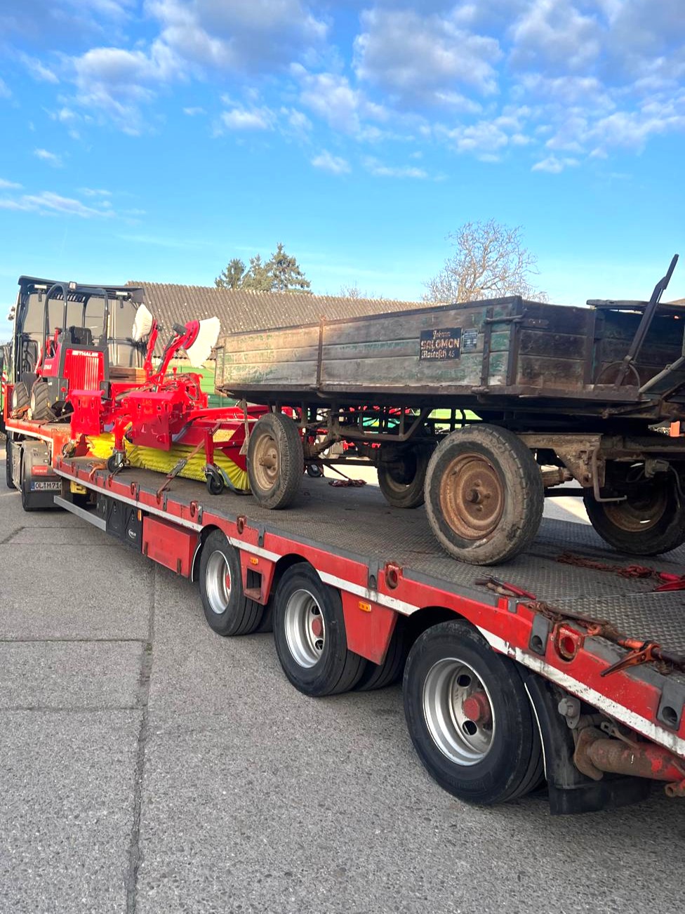 Brantner Anhänger aus dem Jahr 1955 – langlebige Landtechnik aus Österreich