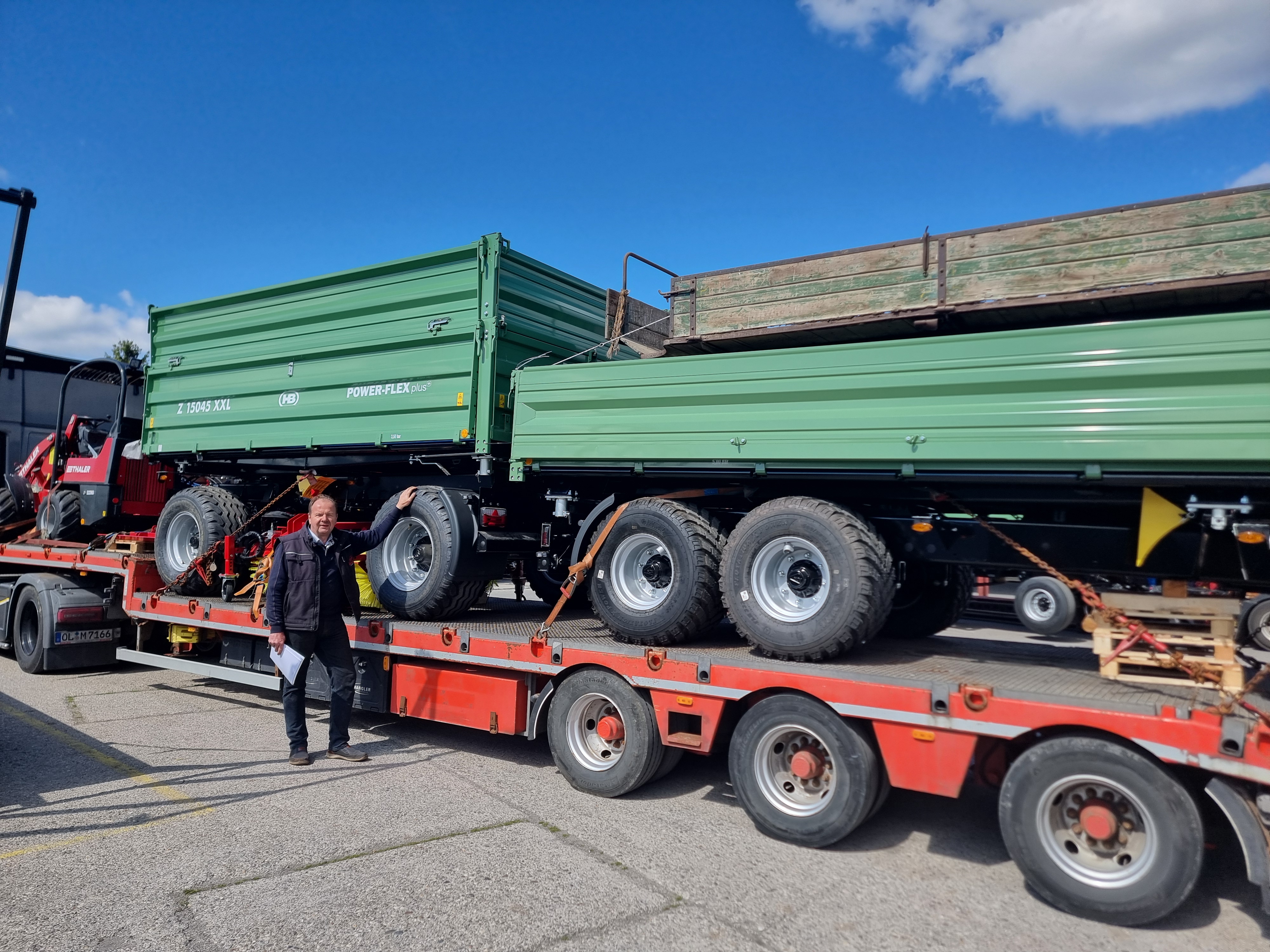 Übergabe Brantner Kipper